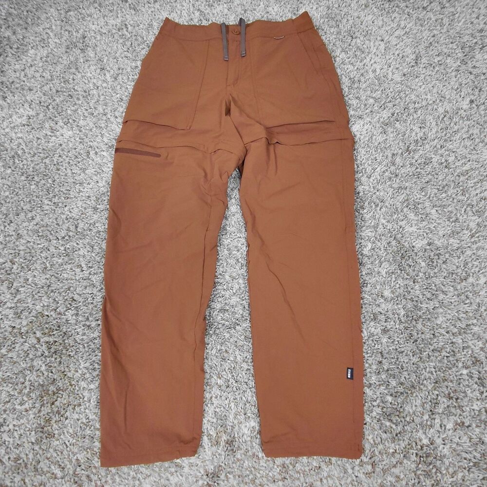 REI Co-op Sahara Guide Convertible Pants Womens Medium Rust Hiking Outdoor Trail